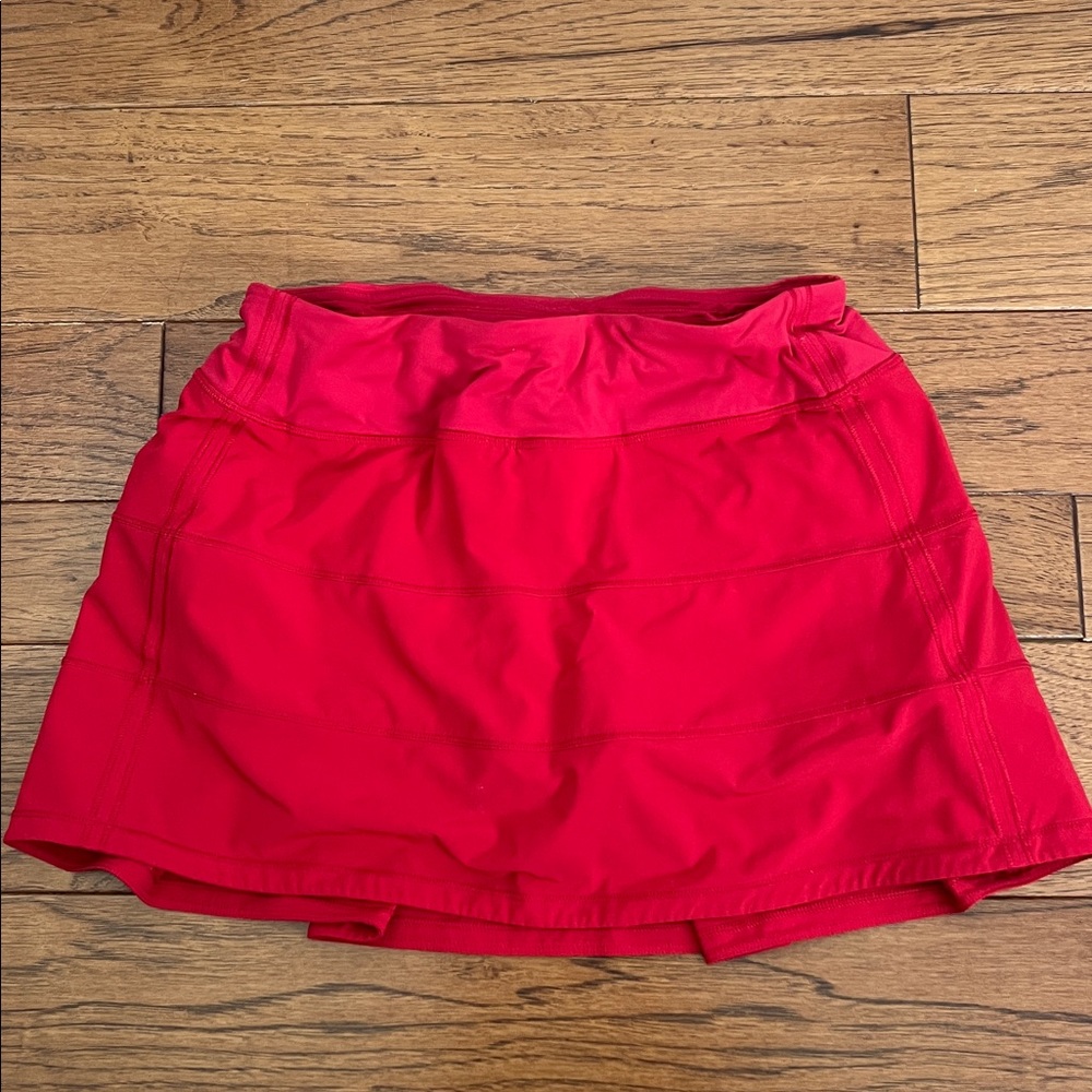 Lululemon Red Skort